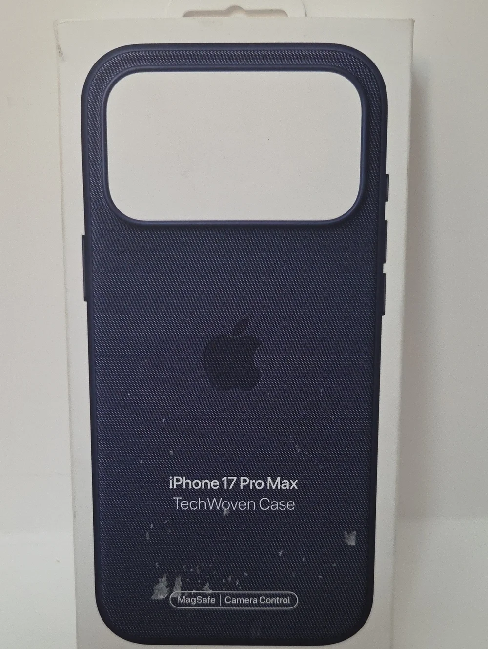 Apple TechWoven Case for iPhone 17 Pro Max - Navy Blue Weathered